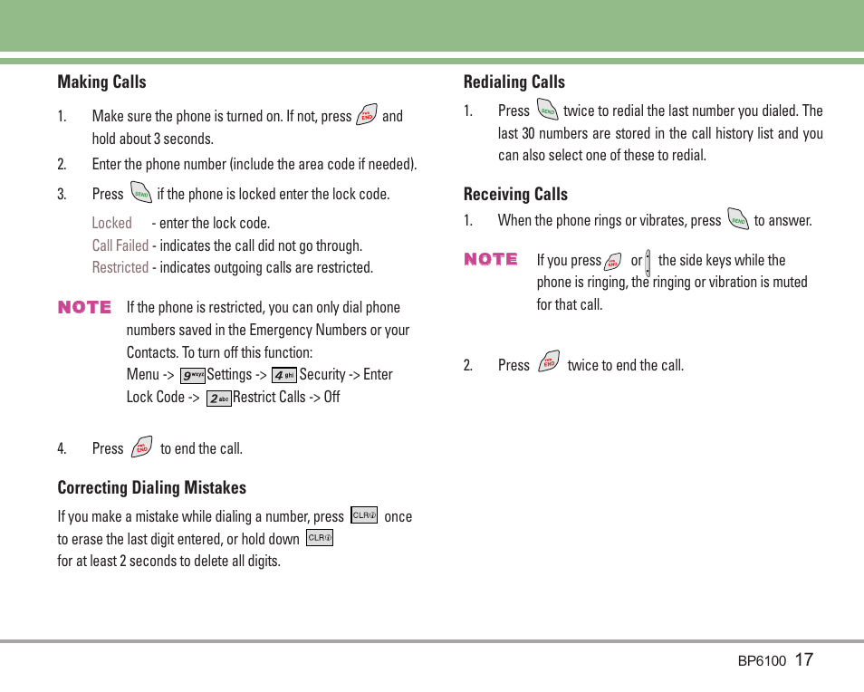 LG LGBP6100 User Manual | Page 18 / 199