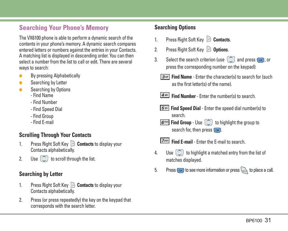 LG LGBP6100 User Manual | Page 32 / 199