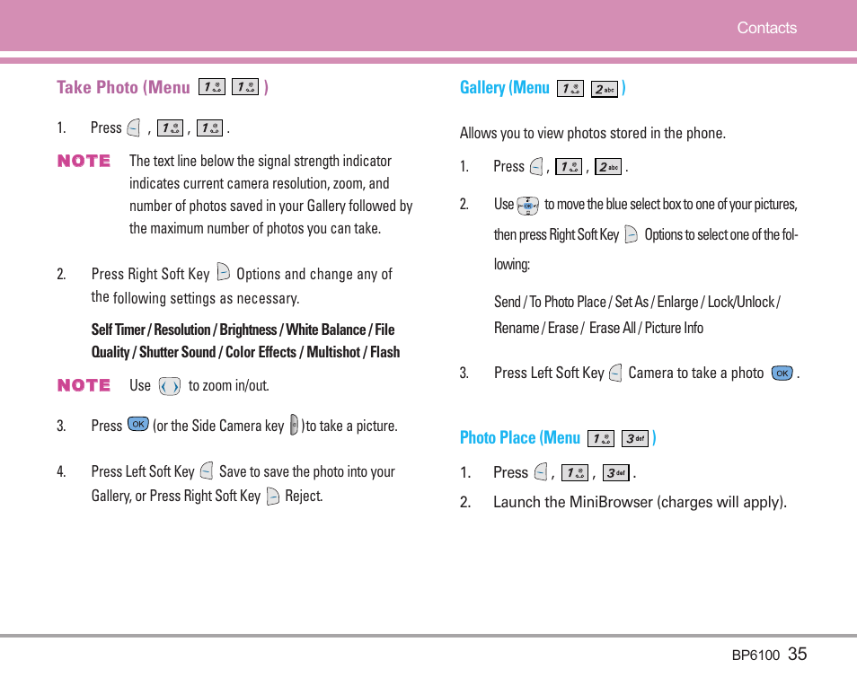 LG LGBP6100 User Manual | Page 36 / 199