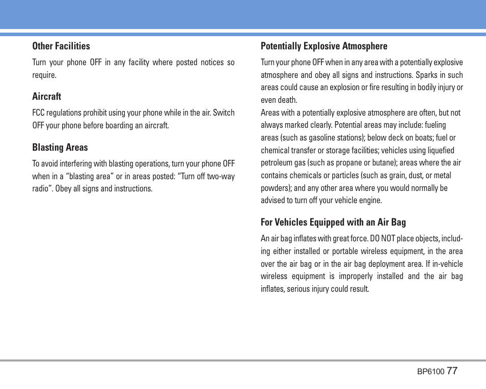 LG LGBP6100 User Manual | Page 78 / 199