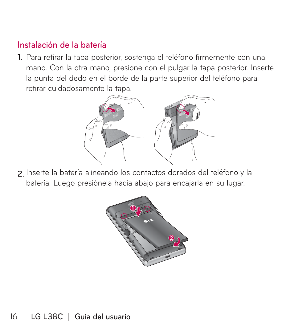 LG LGL38C User Manual | Page 103 / 180