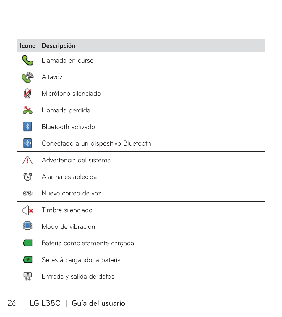 LG LGL38C User Manual | Page 113 / 180