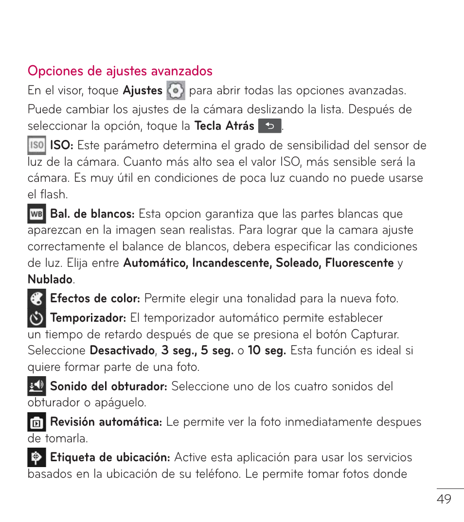 LG LGL38C User Manual | Page 136 / 180