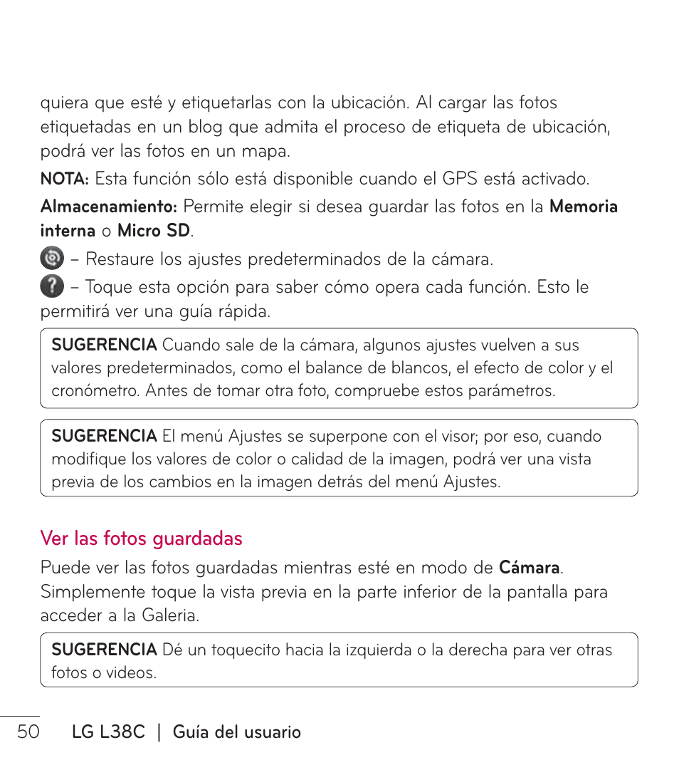 LG LGL38C User Manual | Page 137 / 180