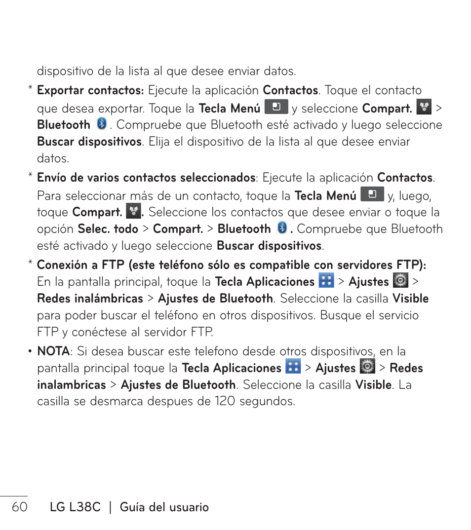 LG LGL38C User Manual | Page 147 / 180