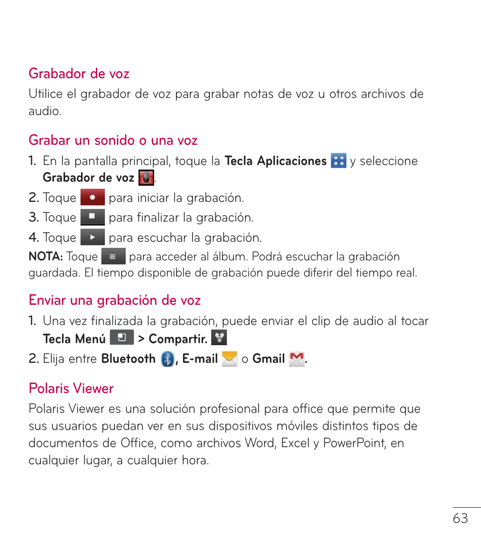LG LGL38C User Manual | Page 150 / 180
