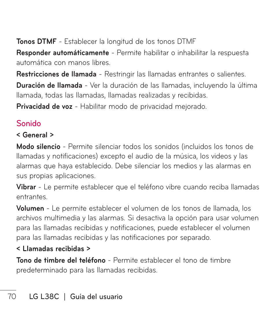 LG LGL38C User Manual | Page 157 / 180