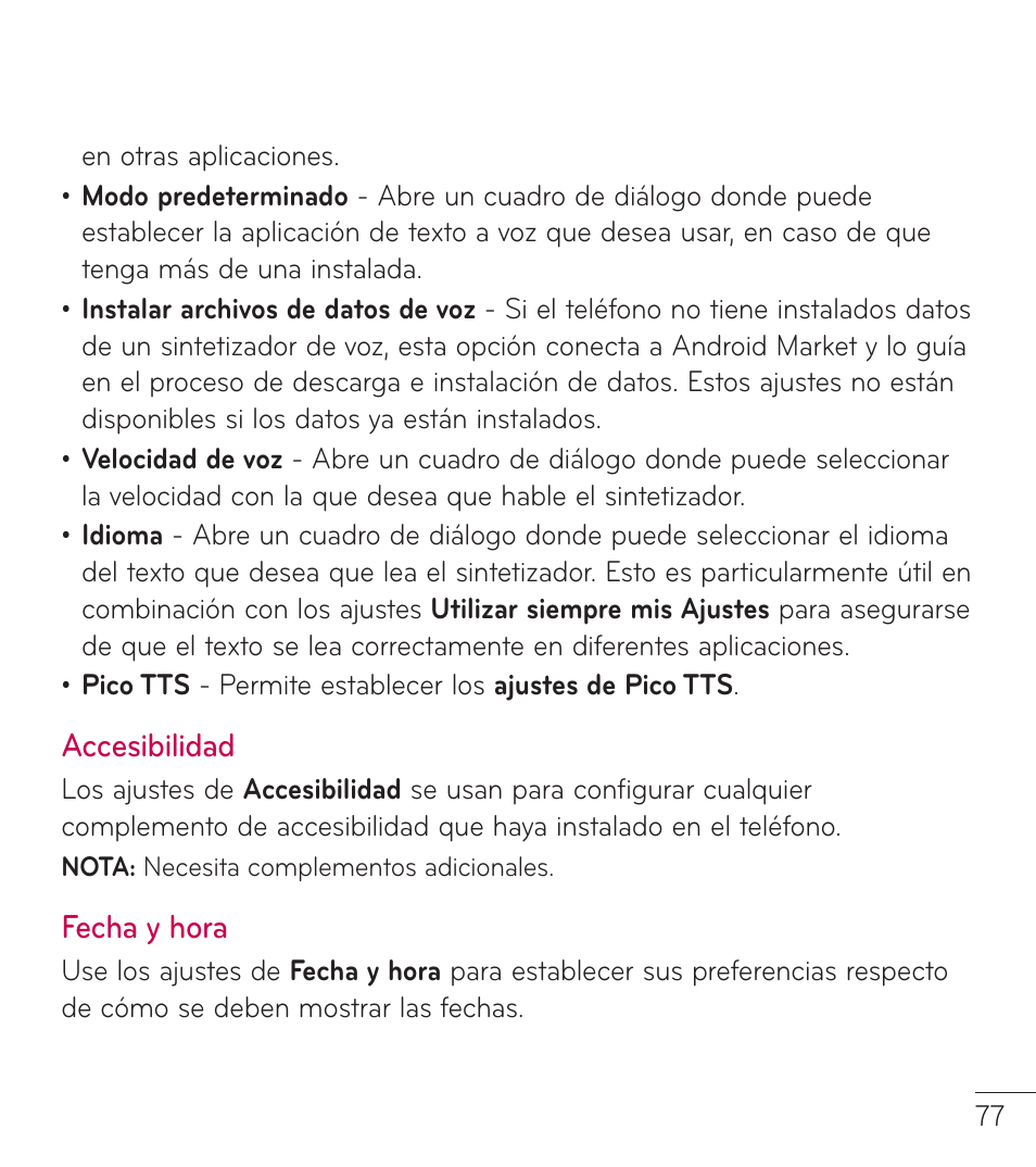 LG LGL38C User Manual | Page 164 / 180