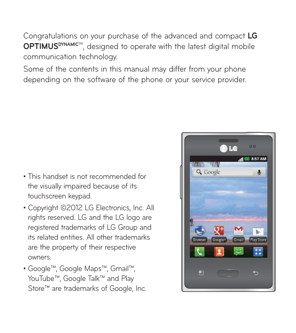 LG LGL38C User Manual | Page 2 / 180