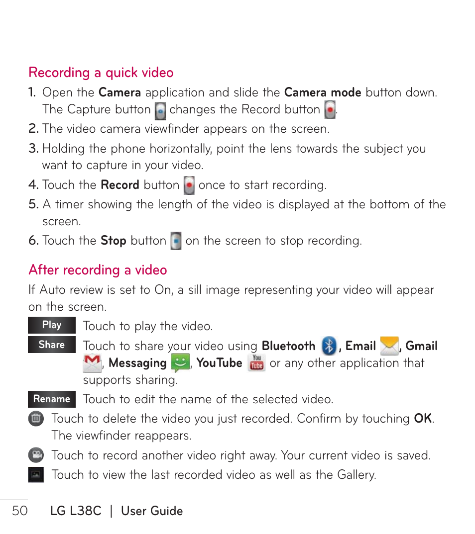 LG LGL38C User Manual | Page 51 / 180