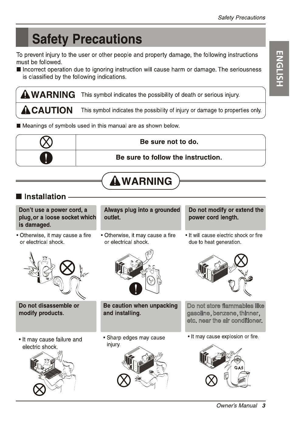 Т³гж 3 | LG LW1013ER User Manual | Page 3 / 48