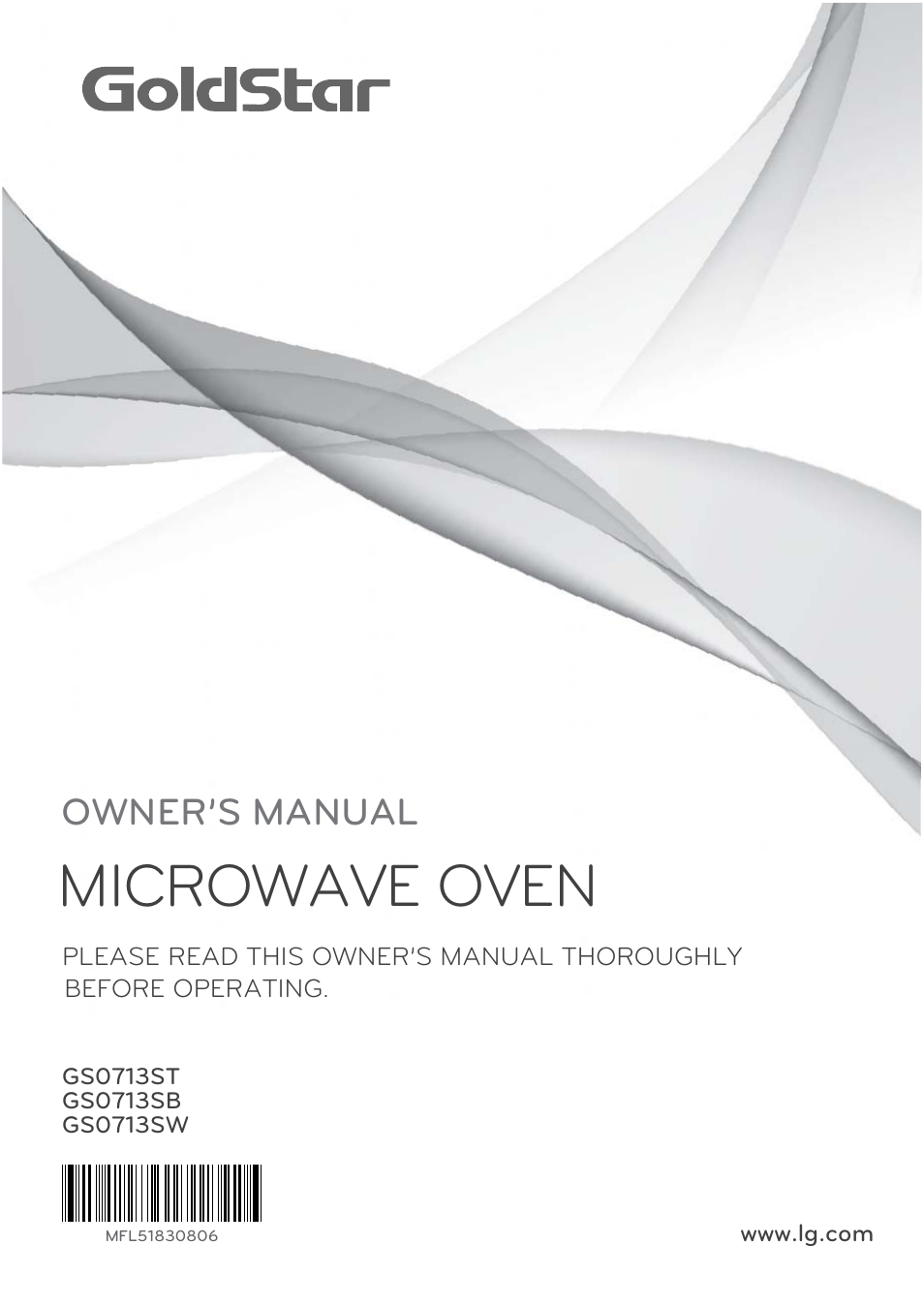 LG GS0713ST User Manual | 25 pages