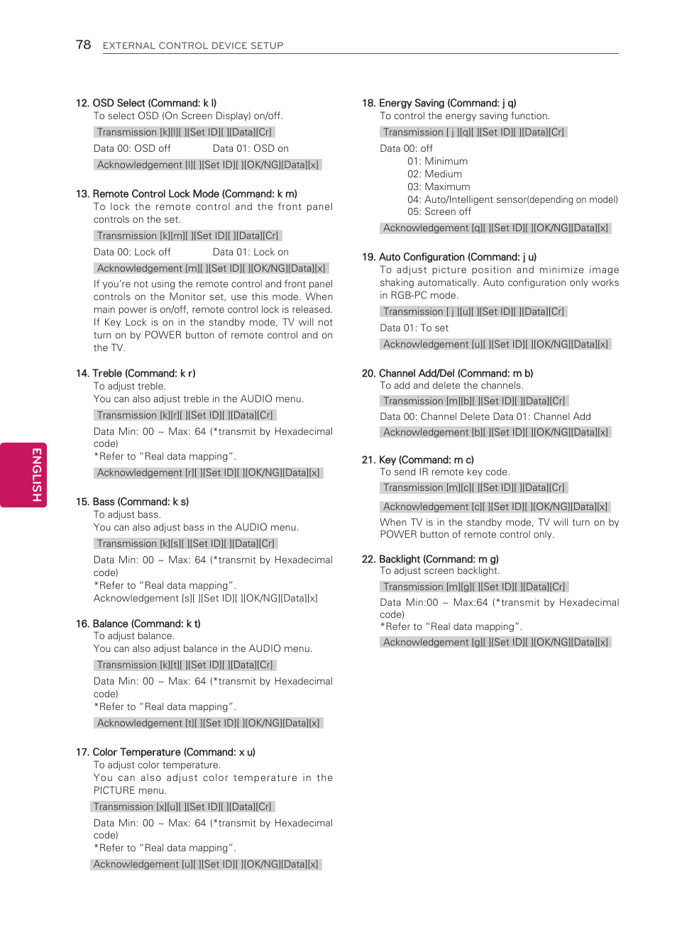 See p.78) | LG 50LS4000 User Manual | Page 78 / 80