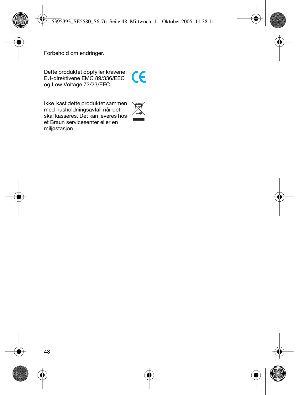 Braun 5580 Silk-épil X'elle User Manual | Page 47 / 68