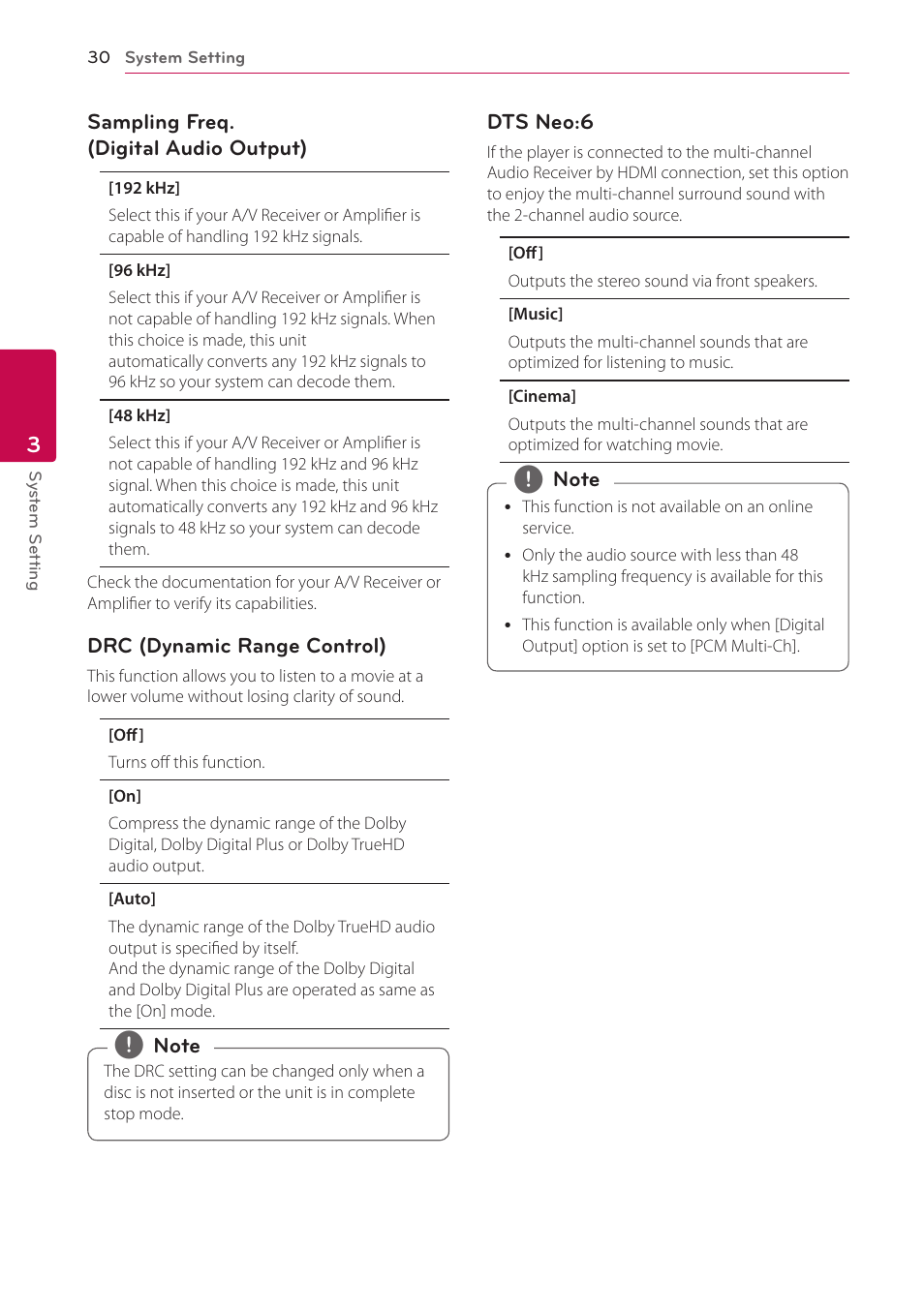 LG BP620 User Manual | Page 30 / 68
