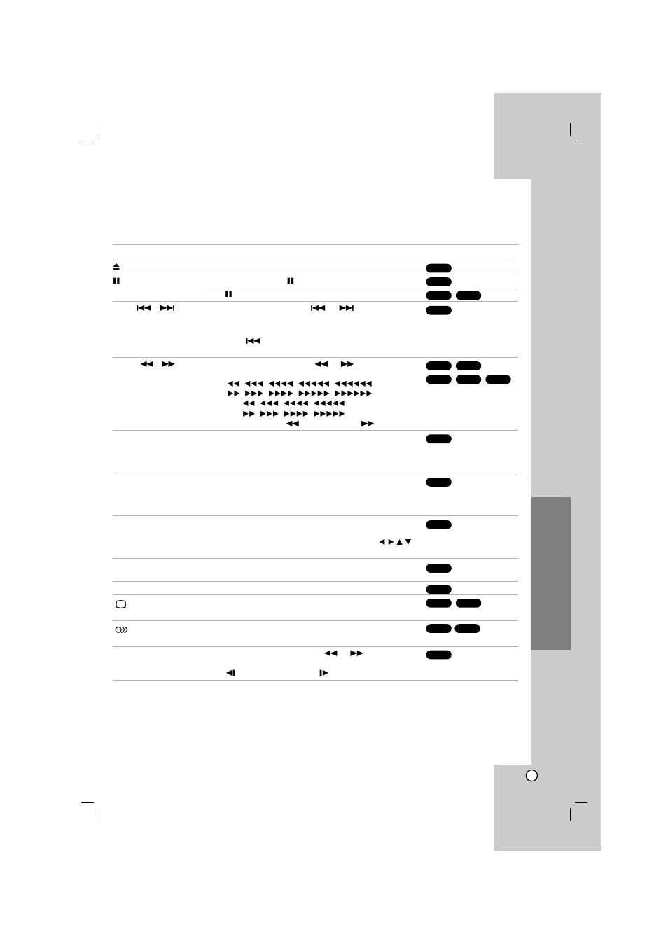 General features, Operation | LG LHT754 User Manual | Page 15 / 33