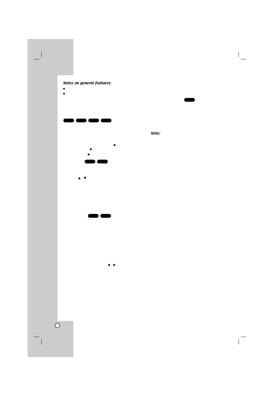 Additional features | LG LHT754 User Manual | Page 16 / 33