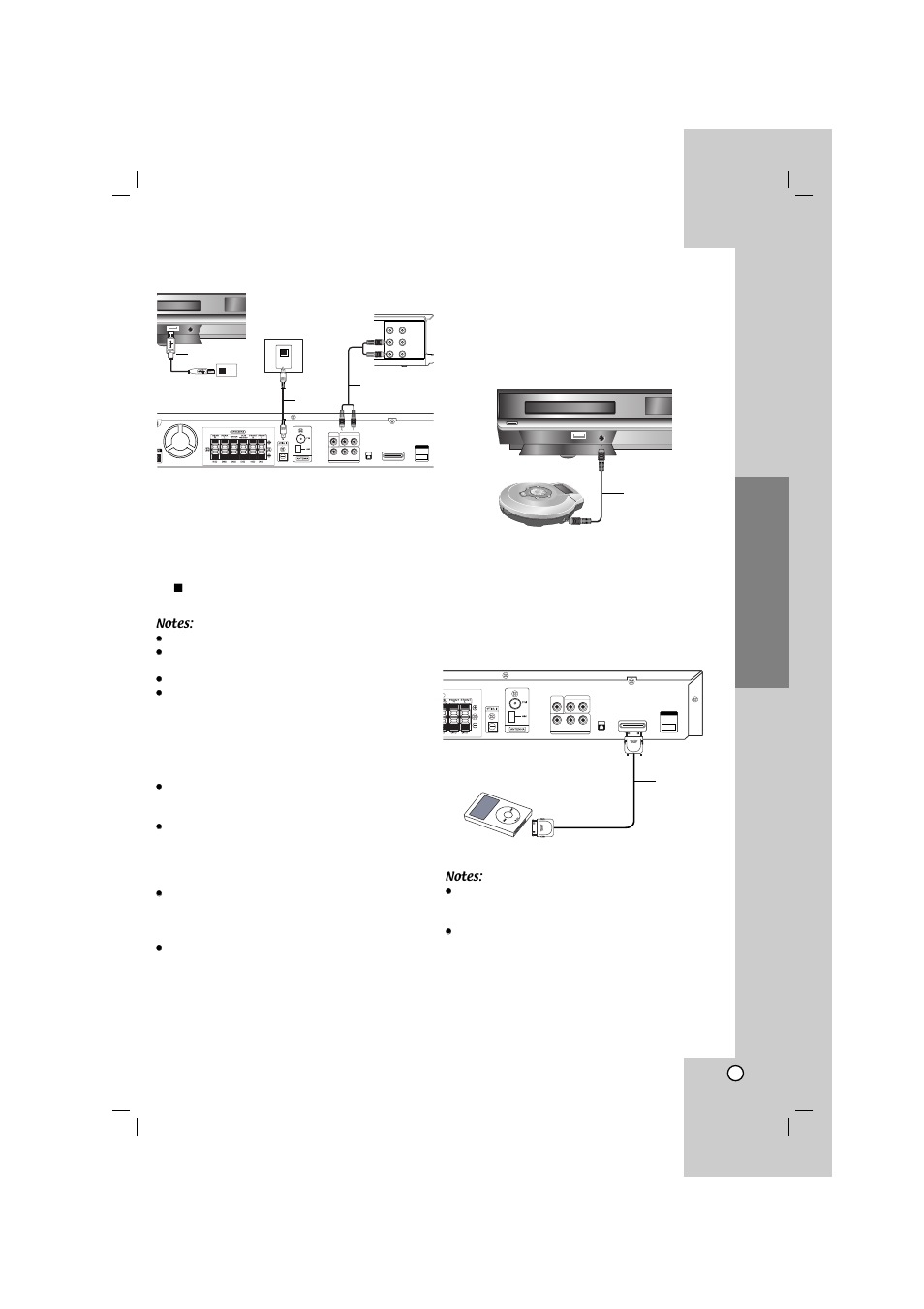 Optional equipment connection, Installation and setup, Hdmi out | Xm in i pod, Usb connection (u), Aux in connection (a), Optical in connection (o), Audio in connection (d), Ipod connection | LG LHT754 User Manual | Page 9 / 33