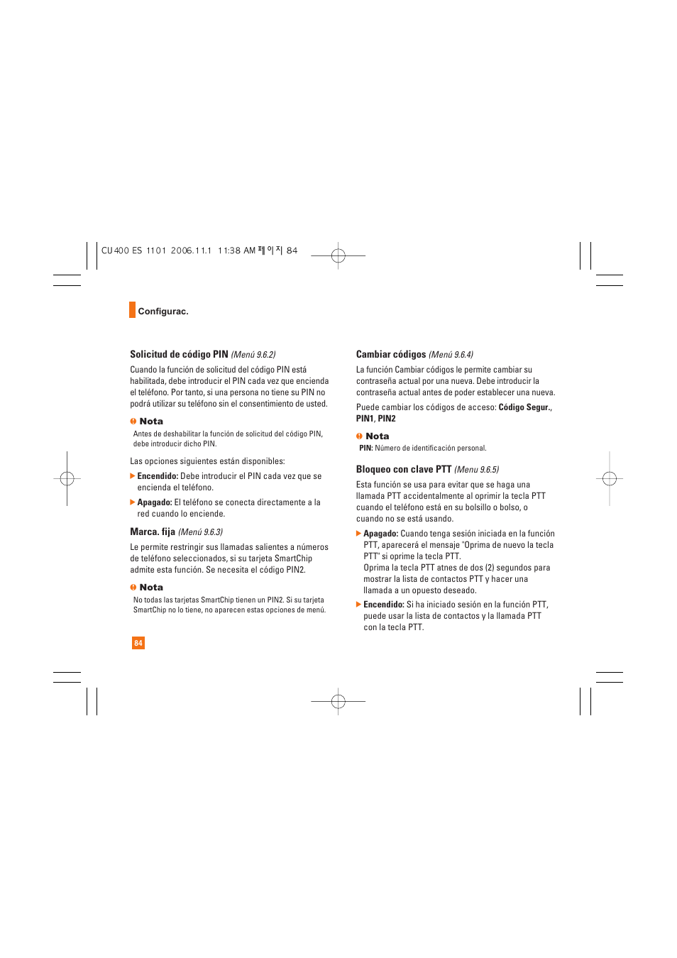 LG CU400 User Manual | Page 198 / 230