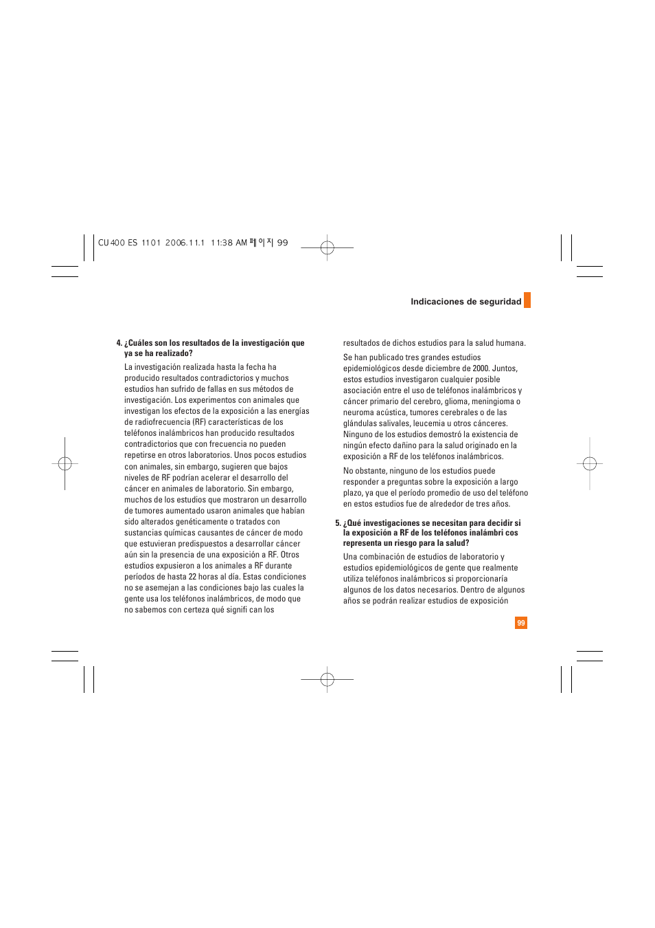 LG CU400 User Manual | Page 213 / 230