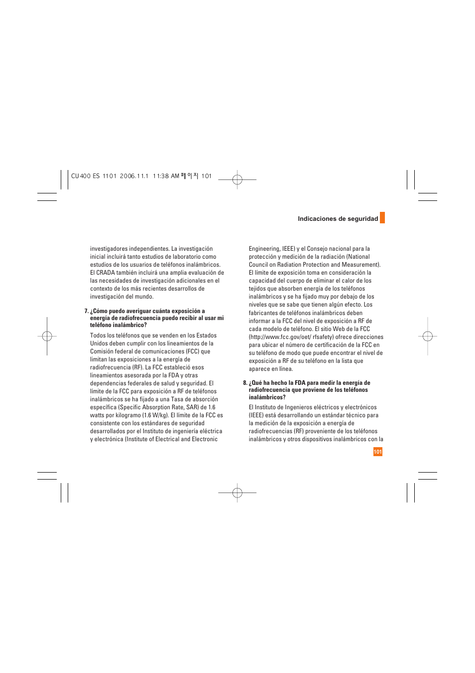 LG CU400 User Manual | Page 215 / 230