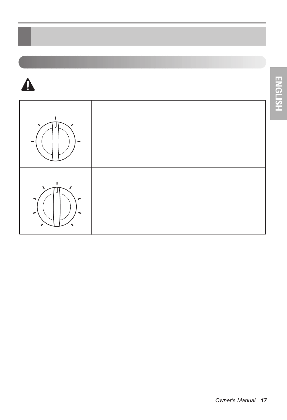 Operating instructions, Location and function of controls | LG LWHD8008R.AWYAHDP User Manual | Page 17 / 52