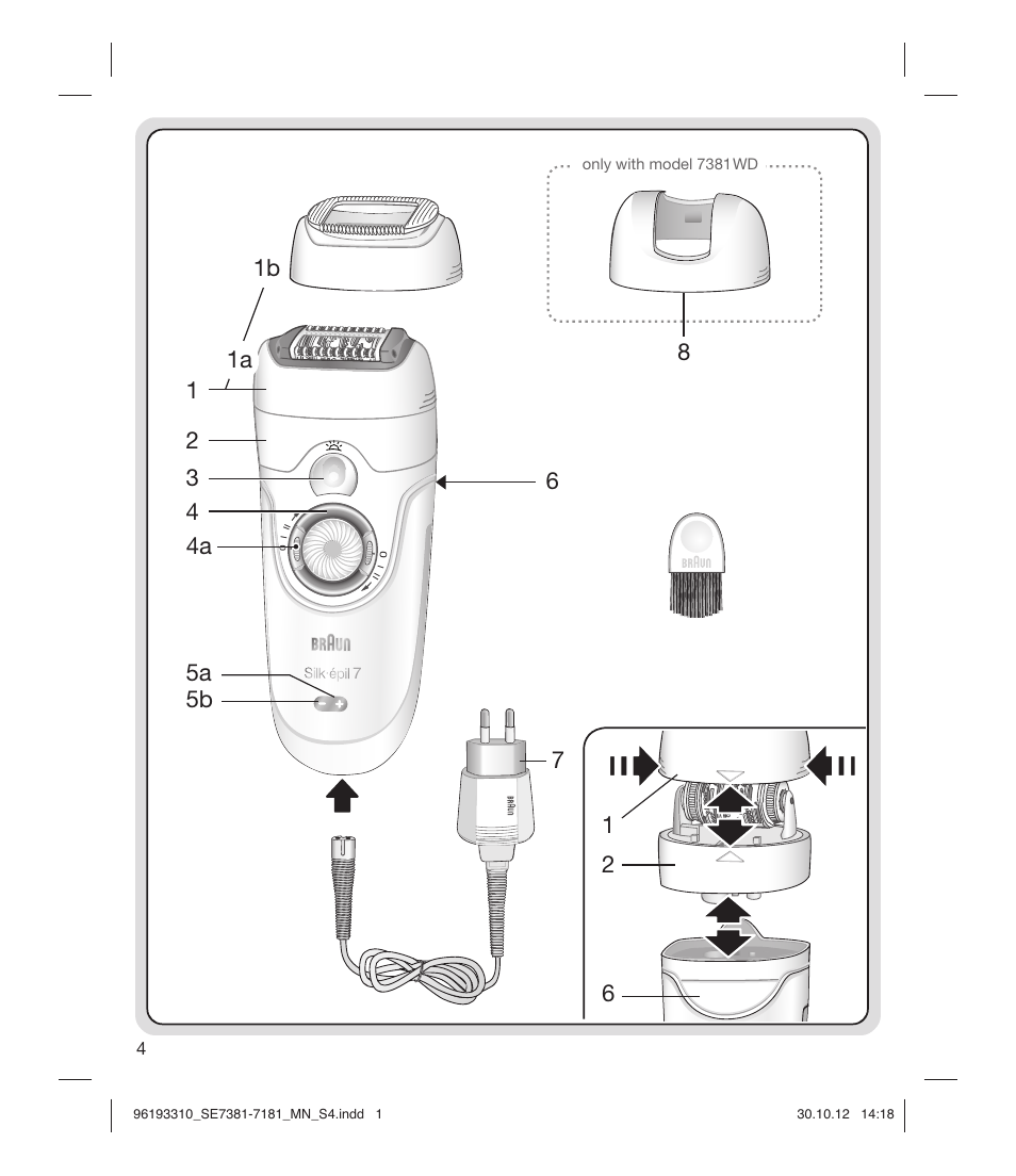 96193310_se7381-7181_mn_s4 | Braun 7181 Legs WD Silk-épil 7  User Manual | Page 3 / 57