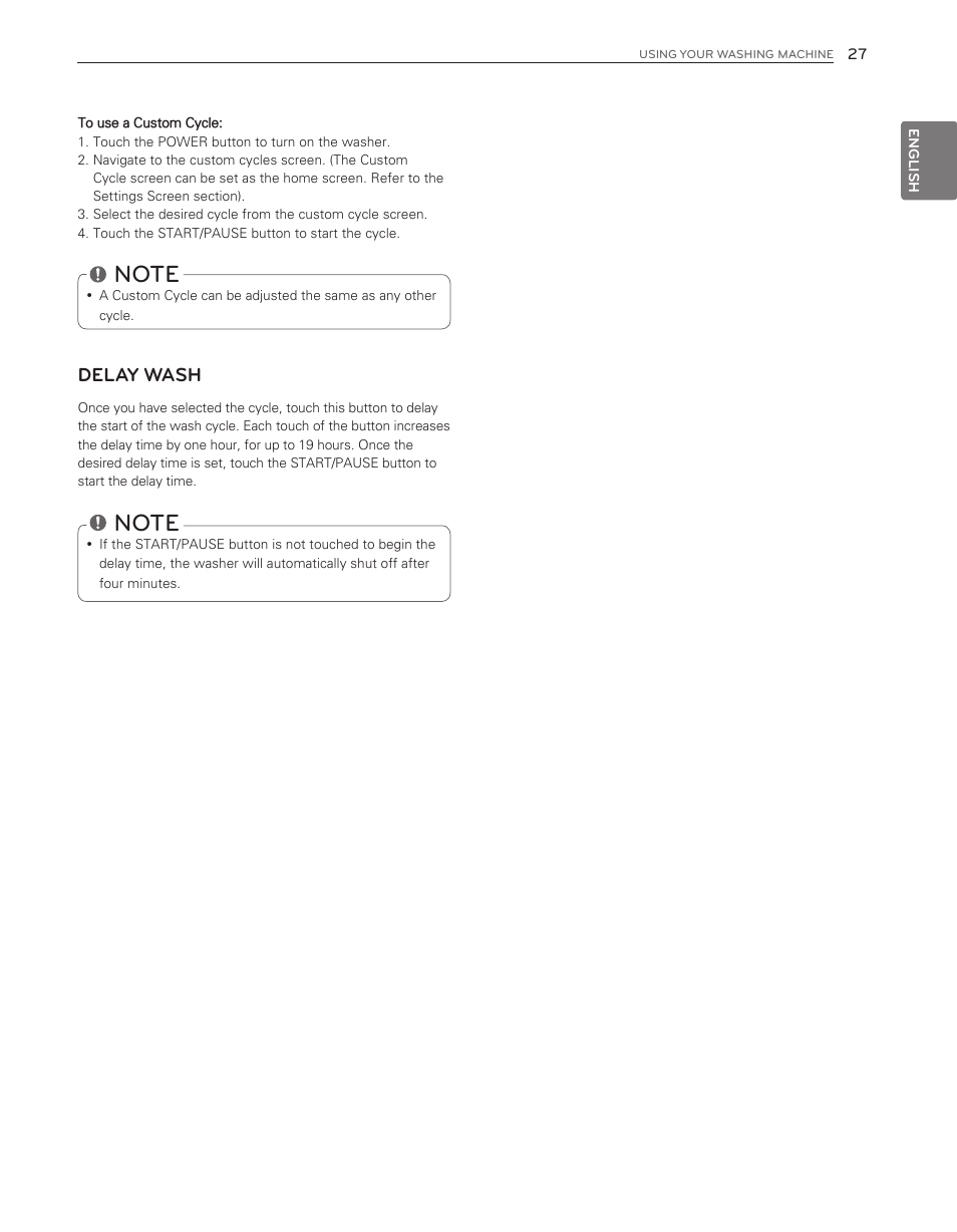 LG WT6001HV User Manual | Page 27 / 92