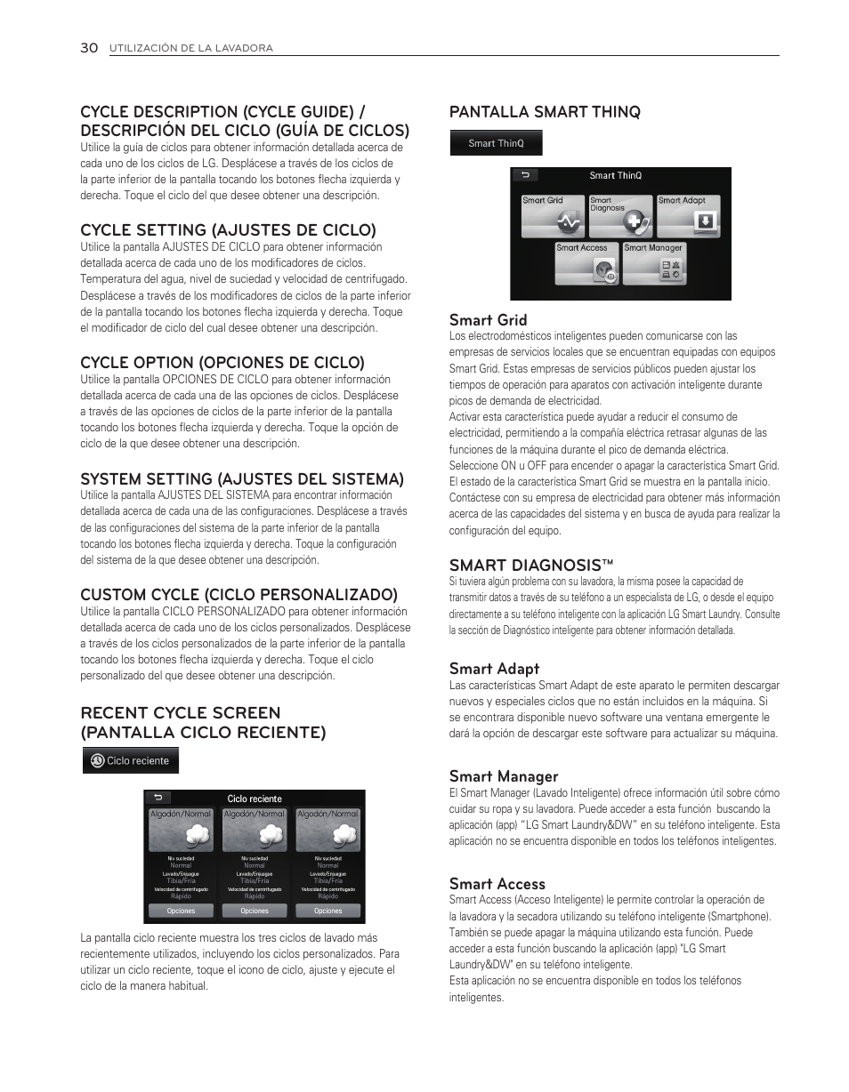 LG WT6001HV User Manual | Page 76 / 92