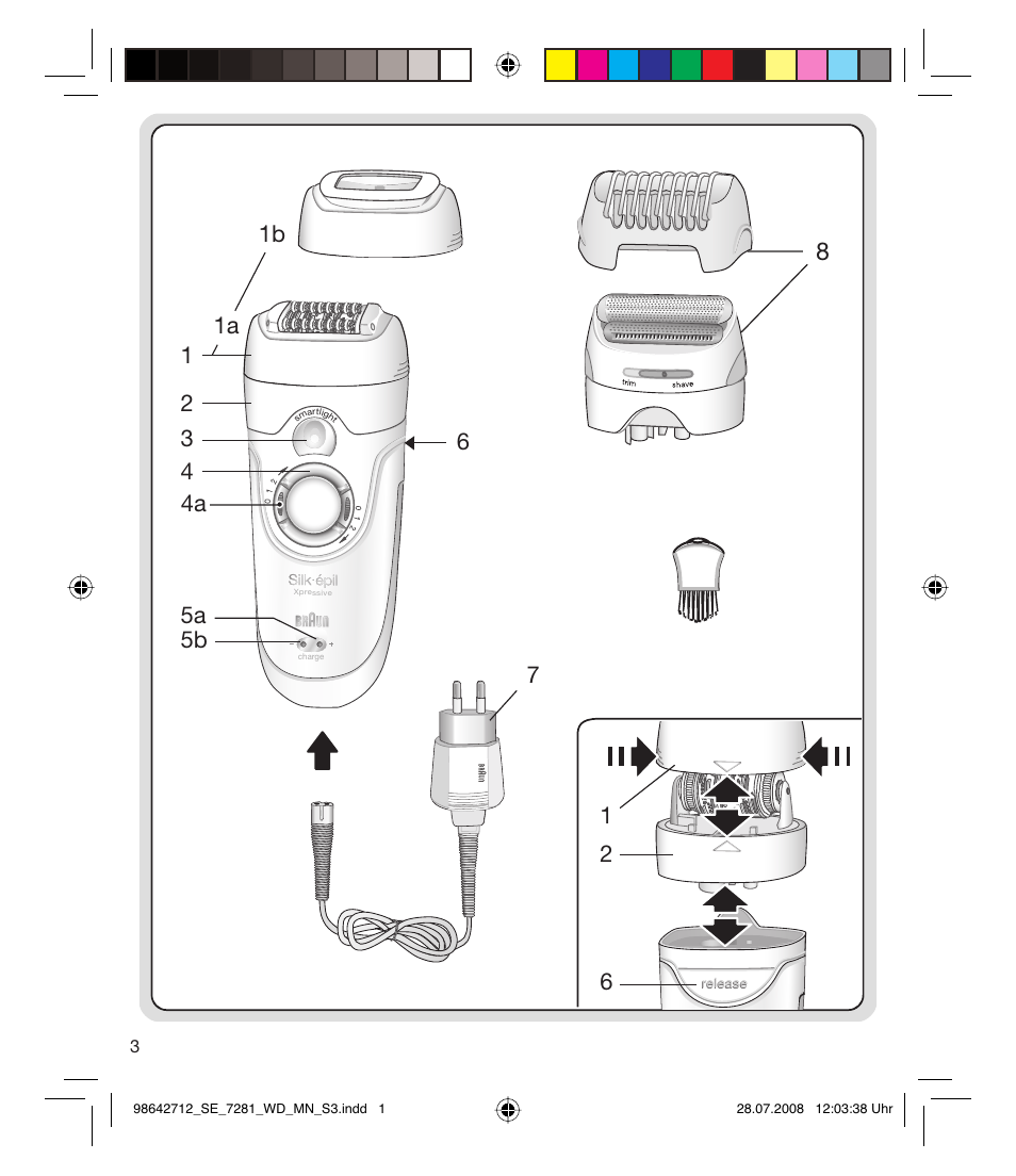 Braun 7281 User Manual | Page 3 / 109