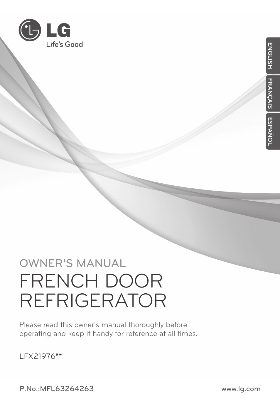 LG LFX21976ST User Manual | 164 pages