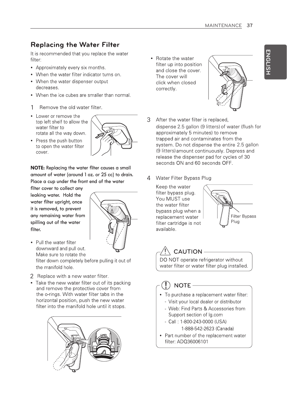 LG LFX21976ST User Manual | Page 37 / 164