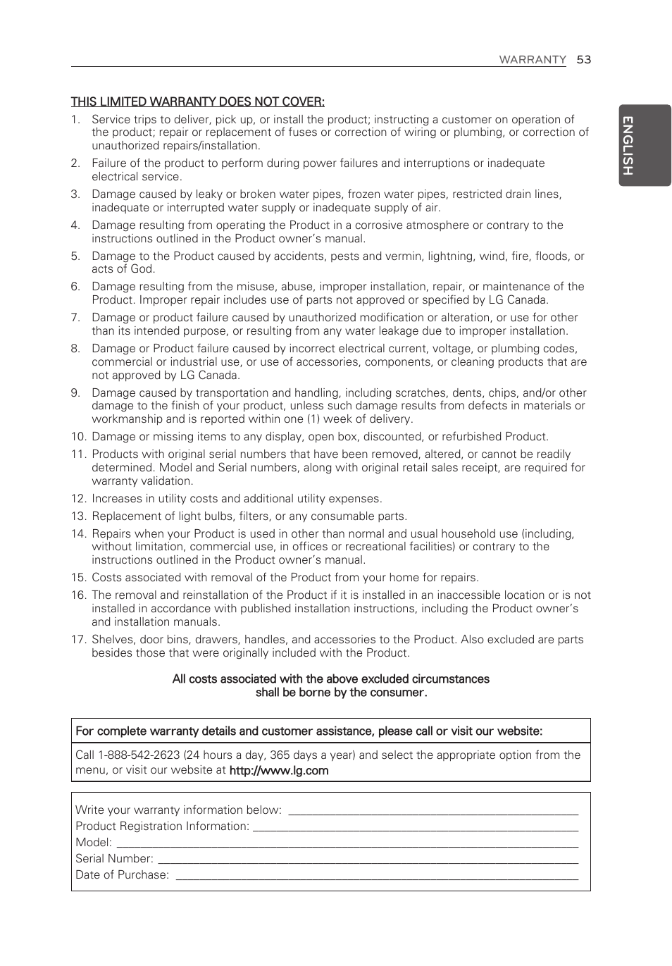 LG LFX21976ST User Manual | Page 53 / 164