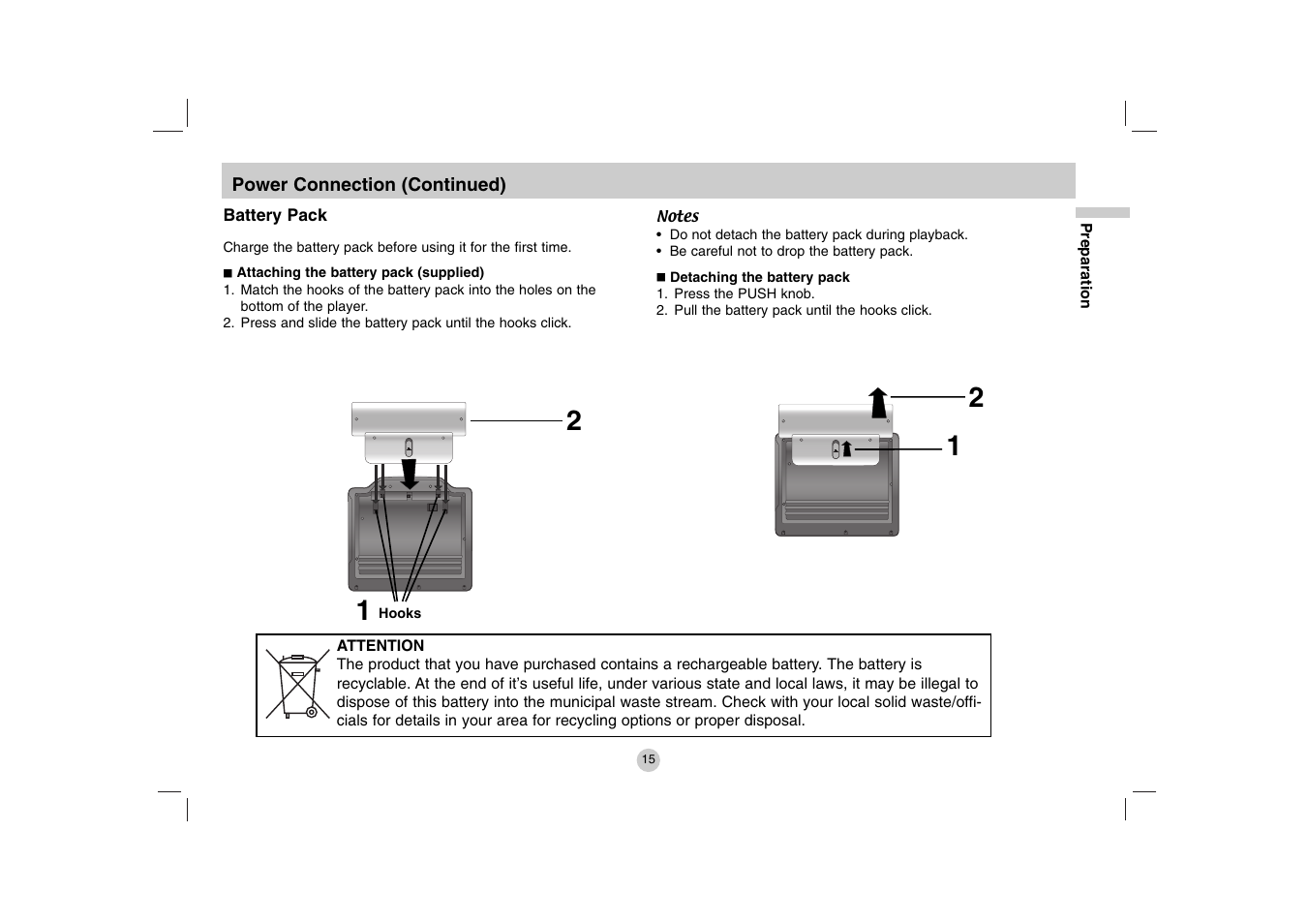 LG DVP615 User Manual | Page 15 / 40