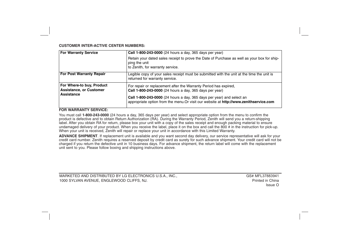 LG DVP615 User Manual | Page 40 / 40