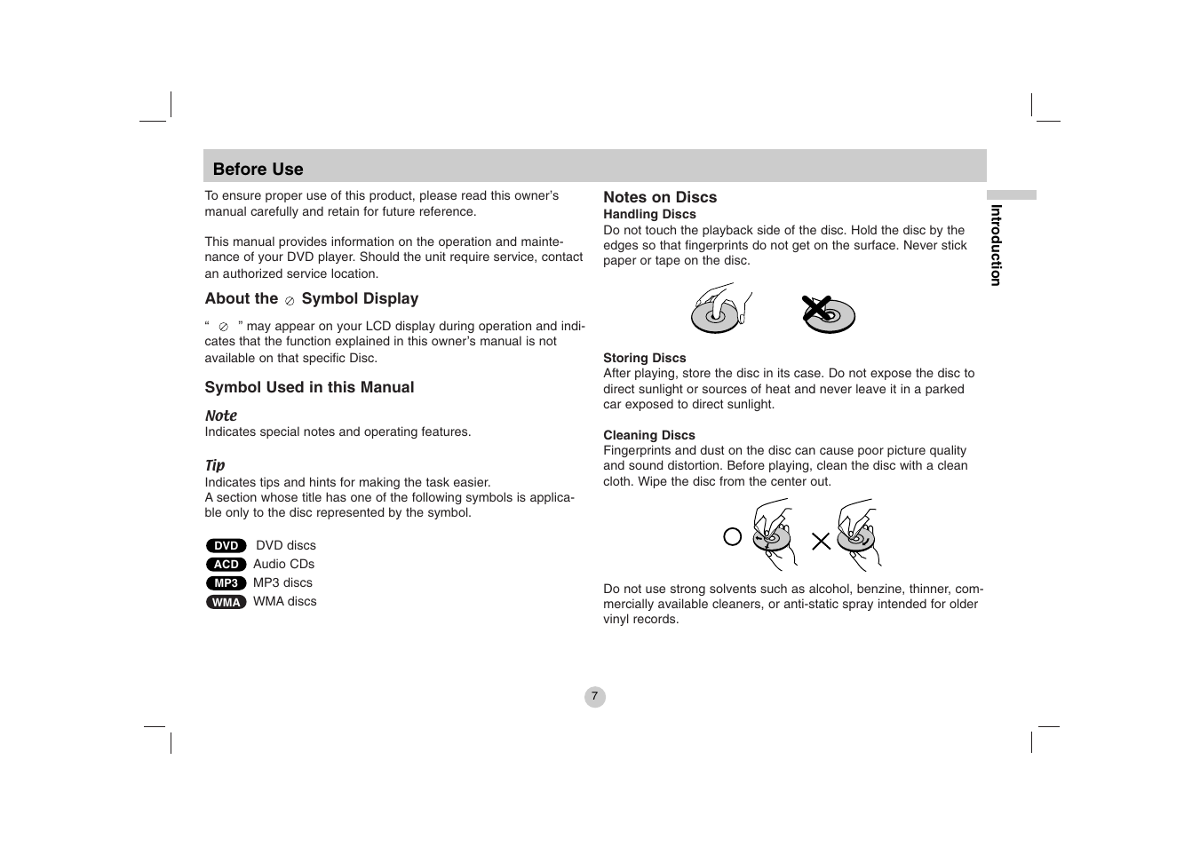 LG DVP615 User Manual | Page 7 / 40