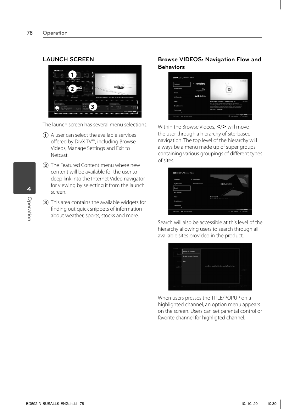 LG BD590 User Manual | Page 78 / 112