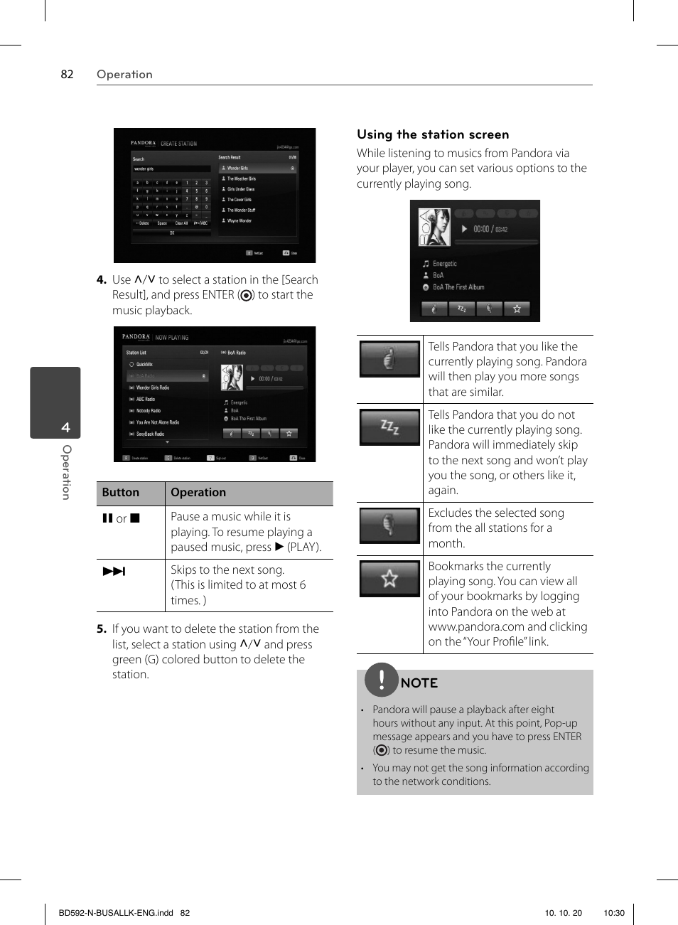 LG BD590 User Manual | Page 82 / 112