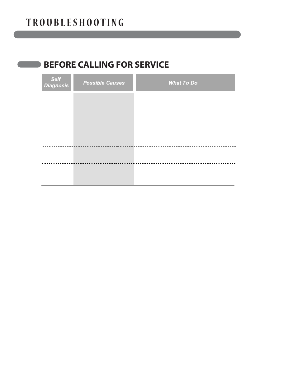 Before calling for service | LG LP0813WNR User Manual | Page 24 / 26