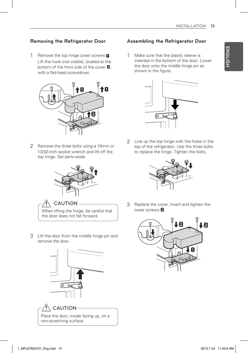 LG LBC24360SW User Manual | Page 15 / 59