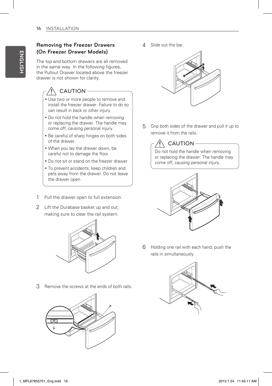 LG LBC24360SW User Manual | Page 16 / 59