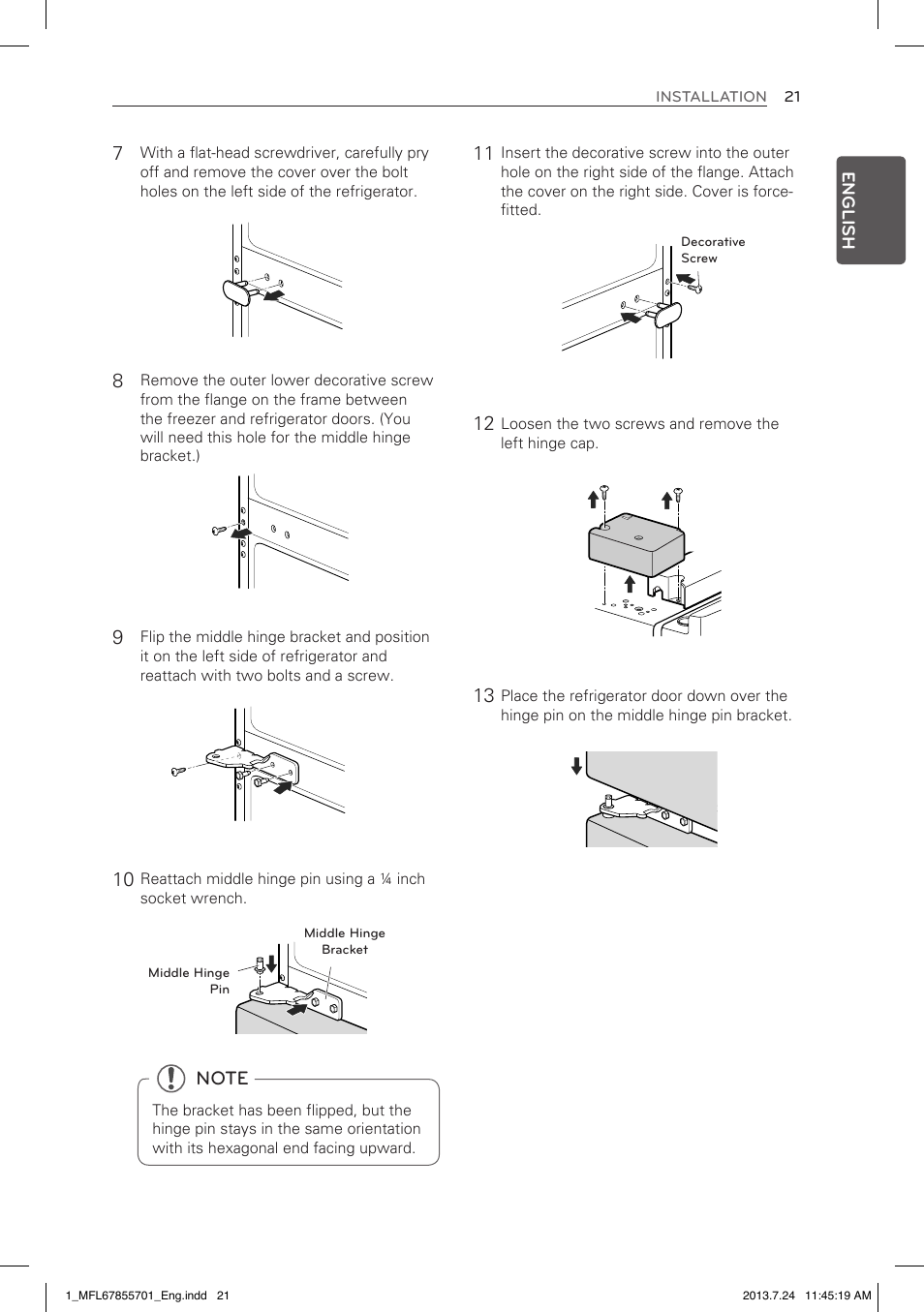 LG LBC24360SW User Manual | Page 21 / 59
