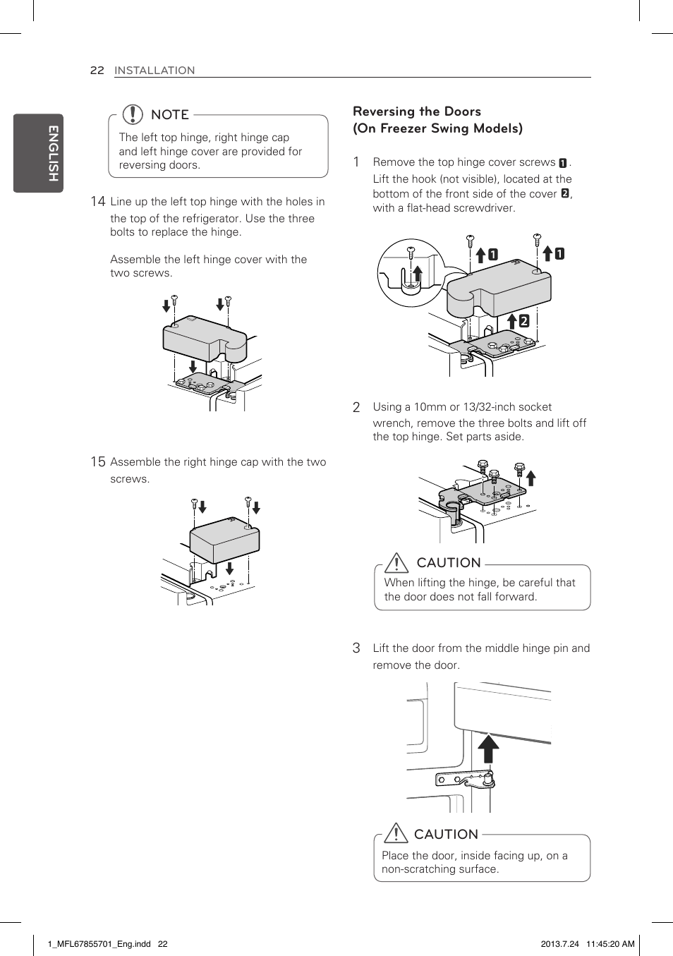 LG LBC24360SW User Manual | Page 22 / 59