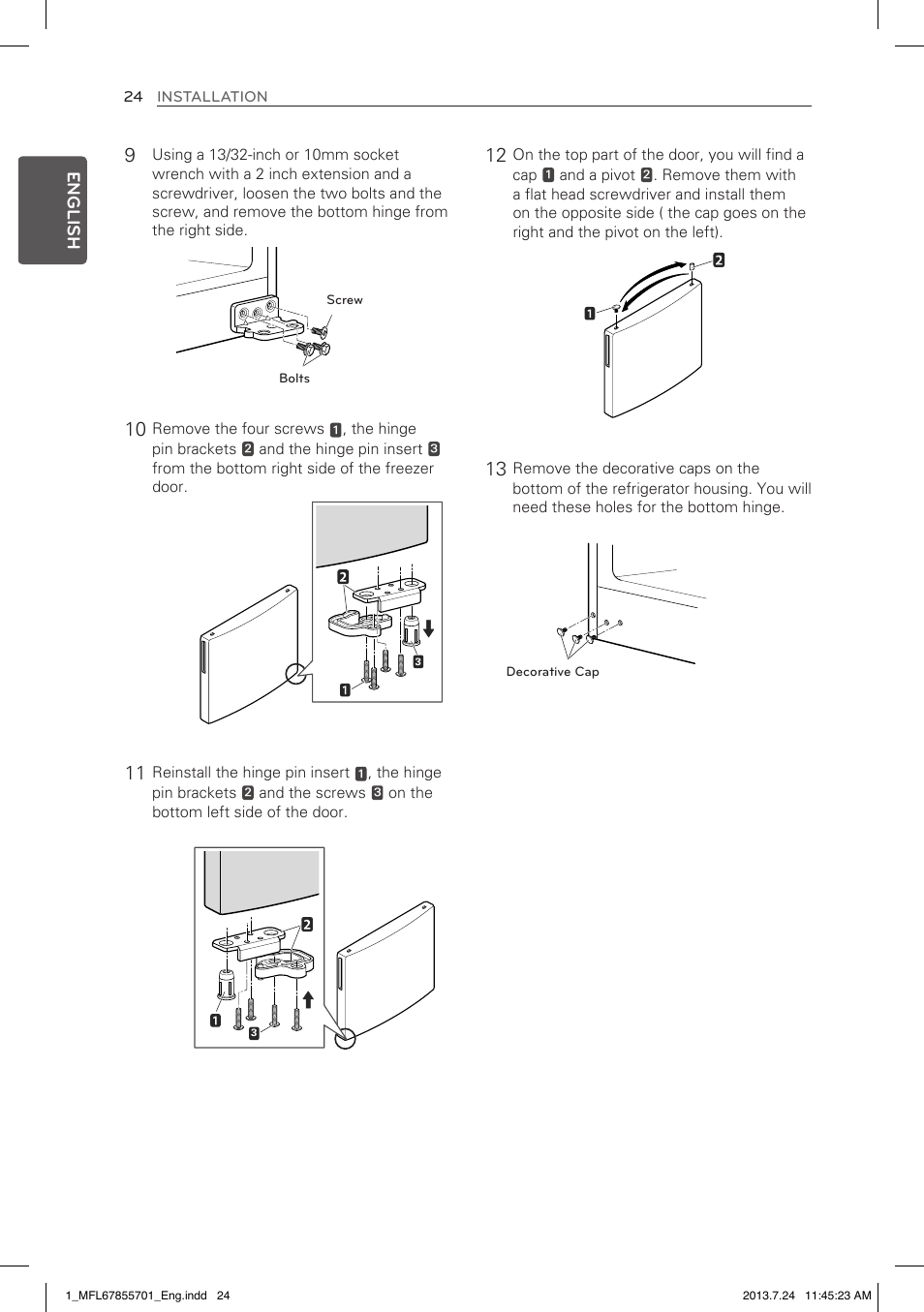 English | LG LBC24360SW User Manual | Page 24 / 59