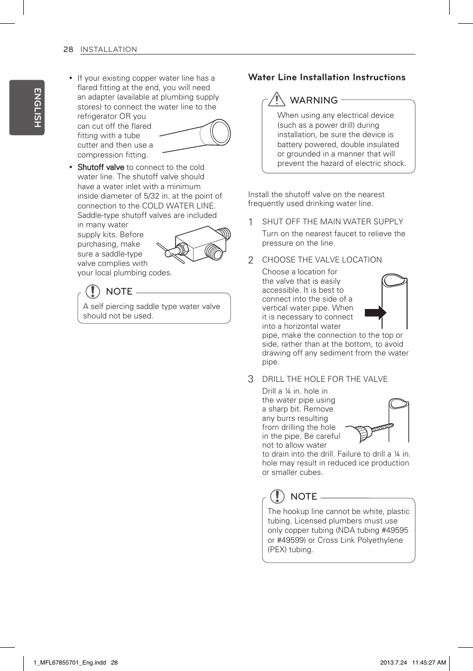 LG LBC24360SW User Manual | Page 28 / 59