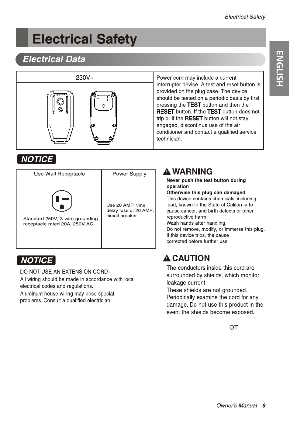 LG LW1214HR User Manual | Page 9 / 48
