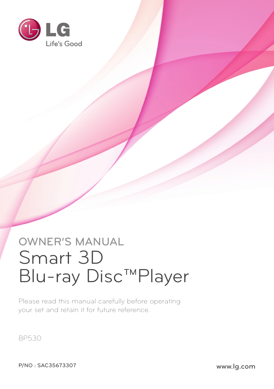 LG BP530 User Manual | 68 pages