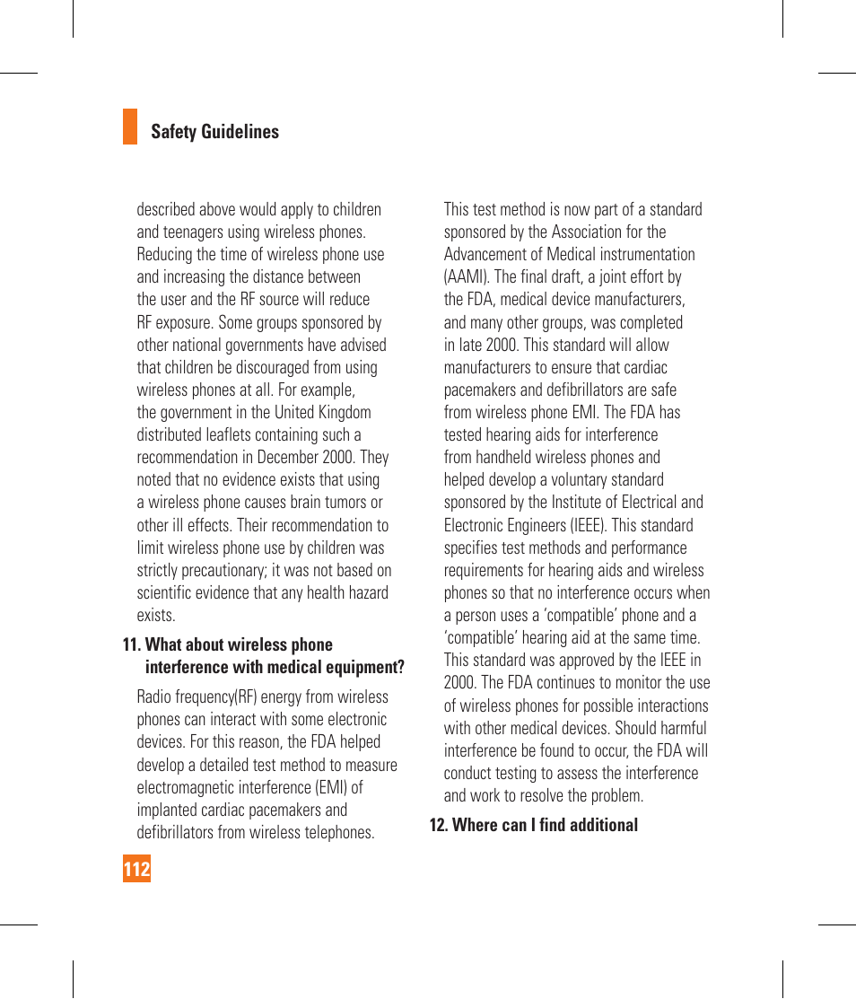 LG CF360 User Manual | Page 116 / 262
