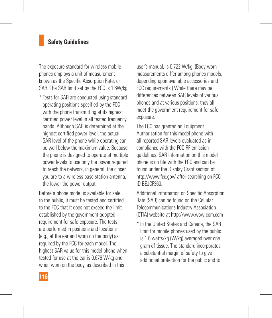 LG CF360 User Manual | Page 120 / 262