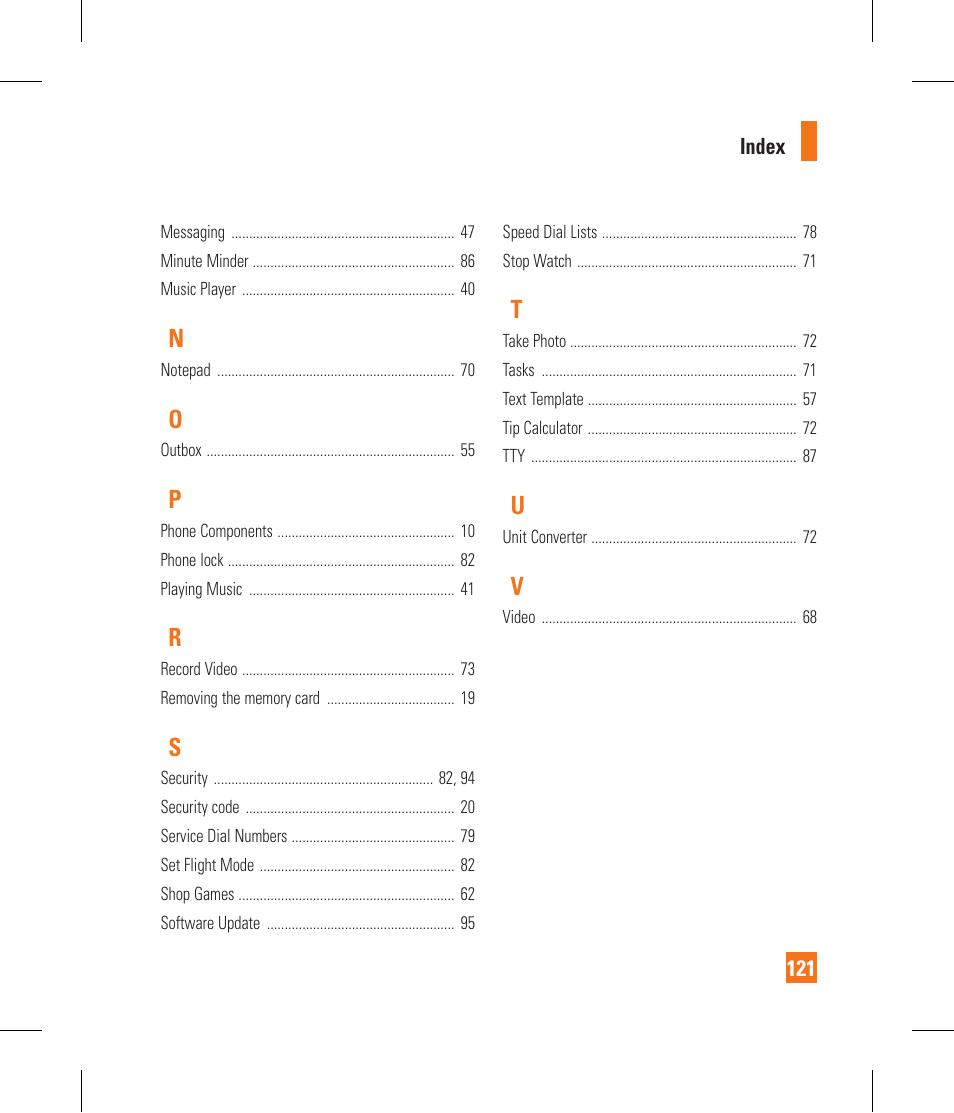 LG CF360 User Manual | Page 125 / 262